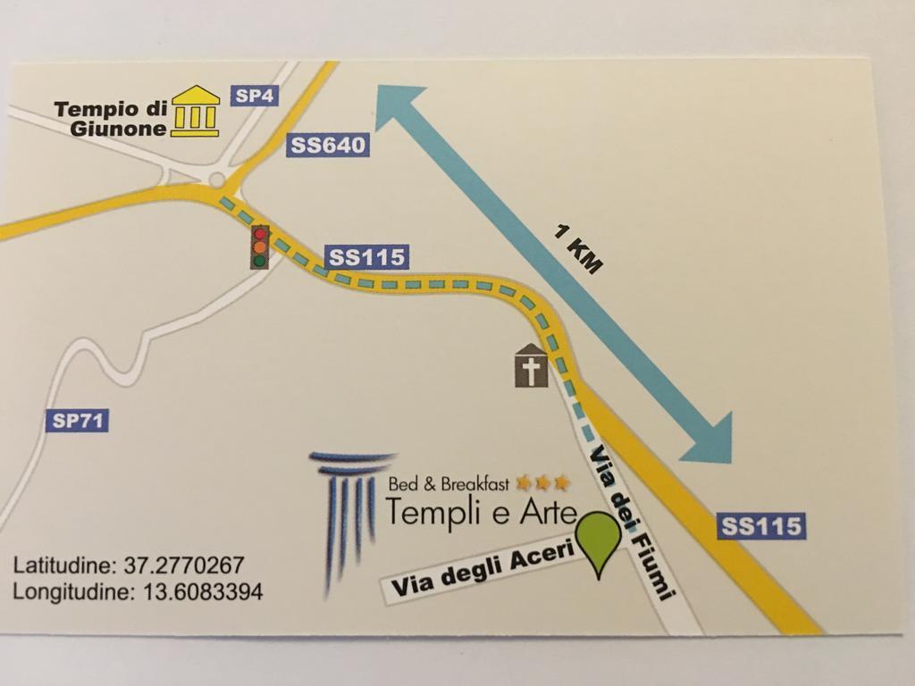 B&B Templi E Arte Villaggio Mosè Exteriér fotografie